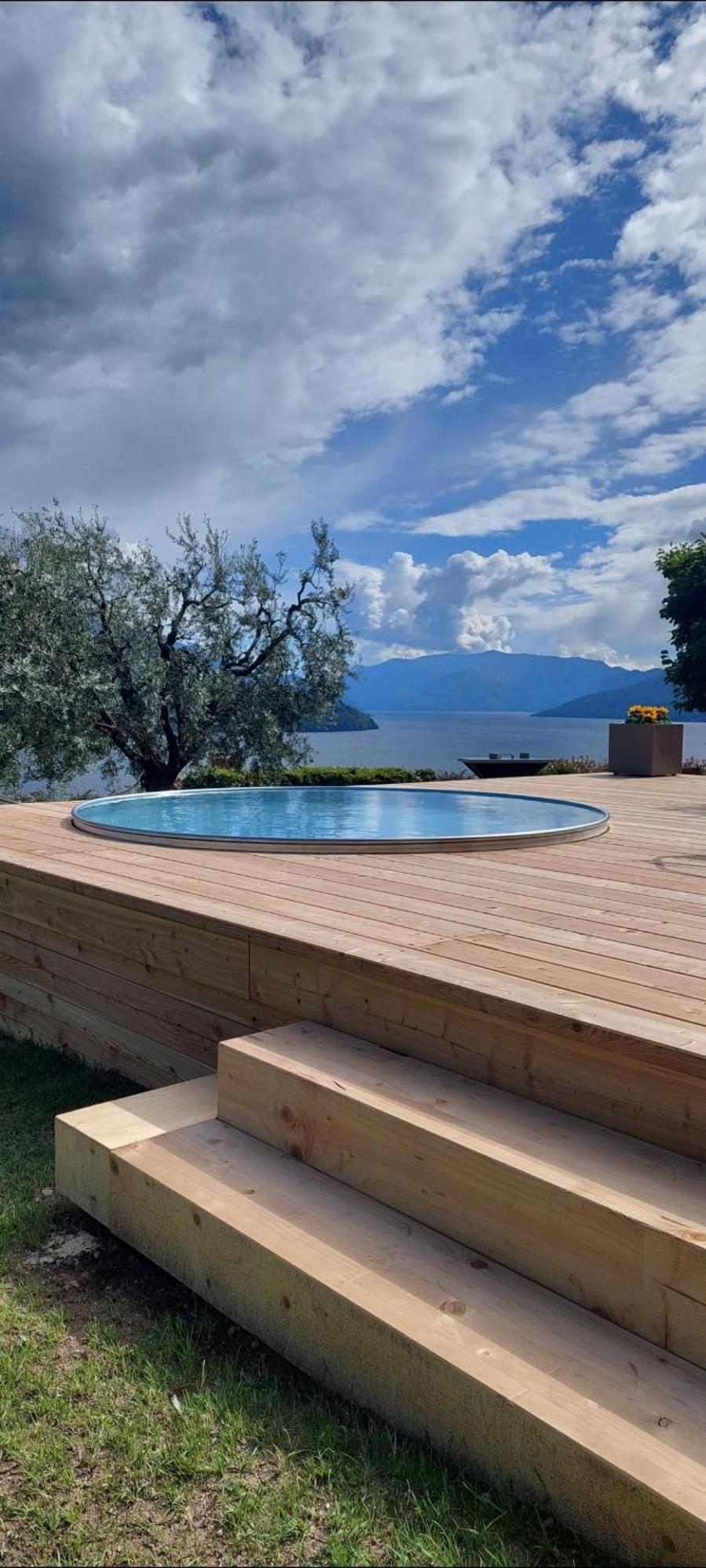 Casa Vacanze Perla Del Lago ドマーゾ エクステリア 写真