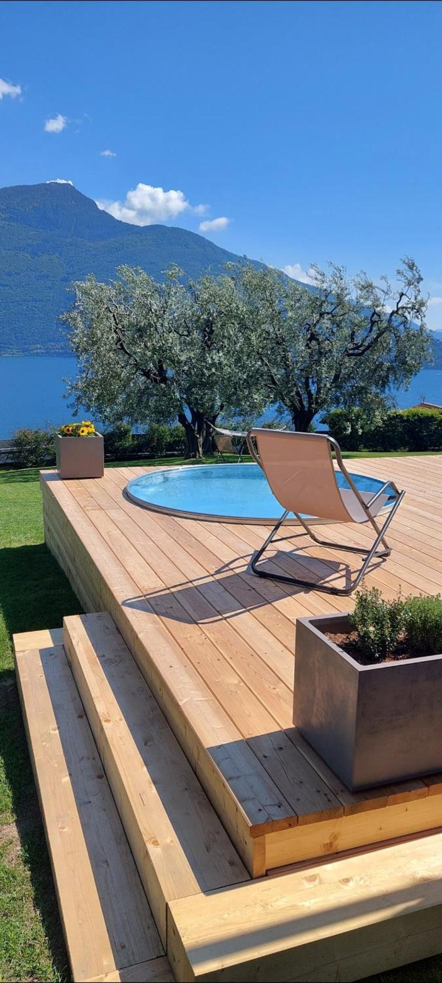 Casa Vacanze Perla Del Lago ドマーゾ エクステリア 写真